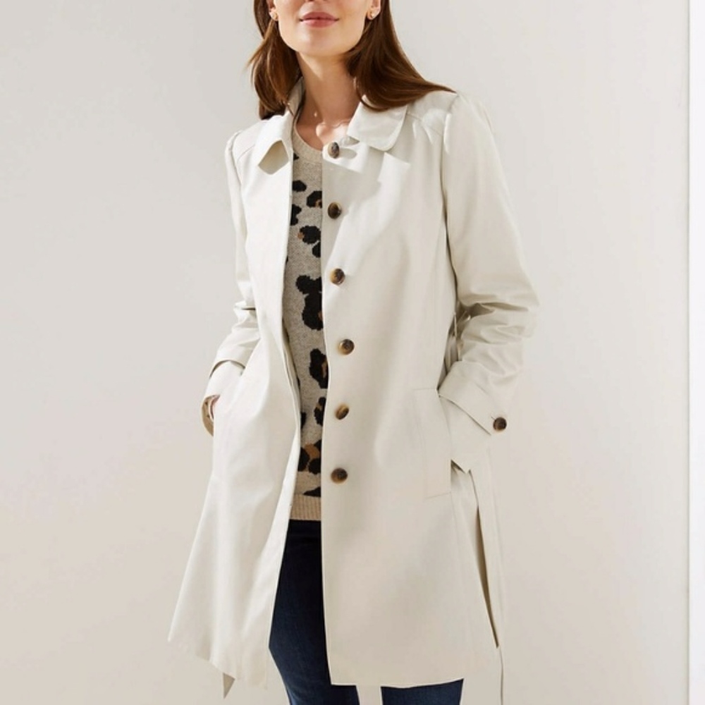 LOFT Modern Trench Coat XXSP